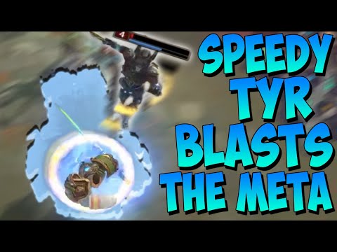 SPEEDY TYR IN SEASON 7 DUEL BLASTS AWAY THE CURRENT META! - Masters Ranked Duel -SMITE