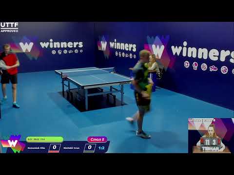 Semeniuk Illia - Sinitskii Ivan.WINners CUP Table Tennis 8 12.01.2021 12:15