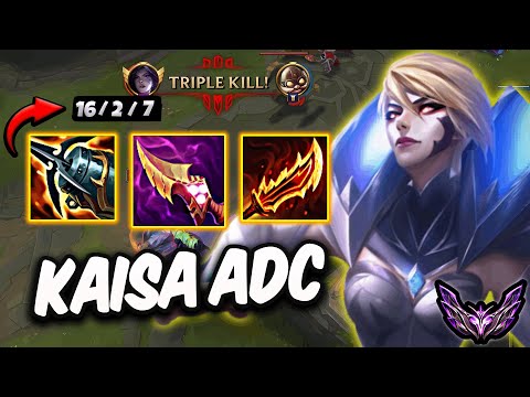 Kaisa vs Aphelios ADC ( TripleKill ) Korea Challenger 1063 LP | Patch 25.22