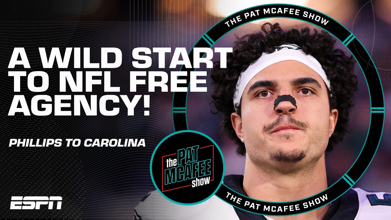 WILD START TO FREE AGENCY 🚨 News on Jaelan Phillips, Isaiah Likely and MORE | The Pat McAfee Show