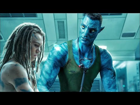 Полковник Майлз Куоритч - Первая встреча с сыном | Аватар 2: Путь воды (2022)