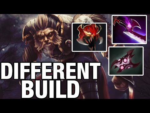 DIFFERENT BUILD - LYCAN WITH SILVER EDGE, MASK OF MADNESS AND ARMLET - Dota 2