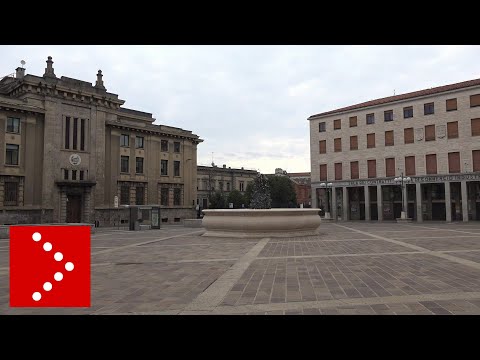 Bergamo, strade vuote: la città è deserta