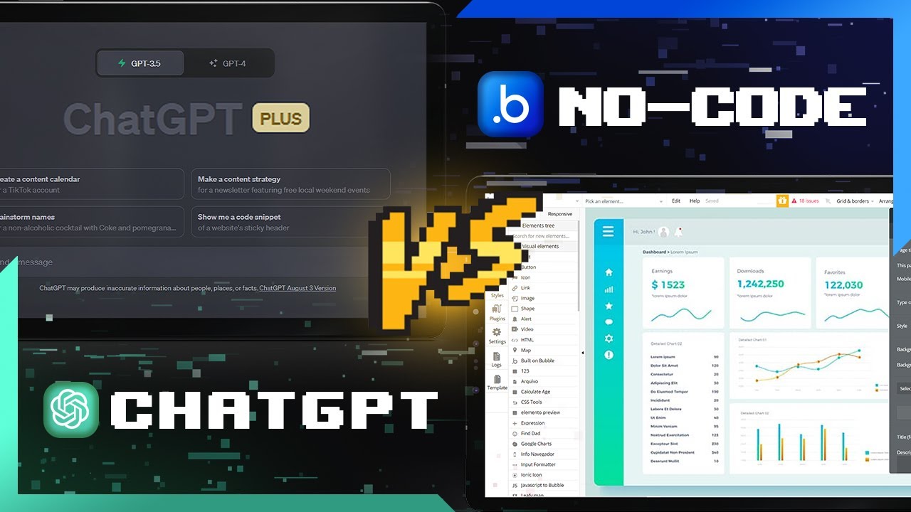 É mais rápido criar app com CHATGPT ou BUBBLE? Testei os 2