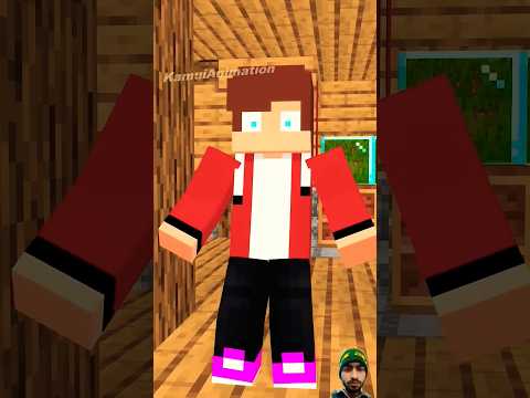 Mikey threatens JJ - MAIZEN Minecraft Animation #shorts #shortvideo #youtubeshort #highlights