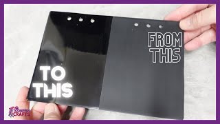 How to polish resin- 2 different ways