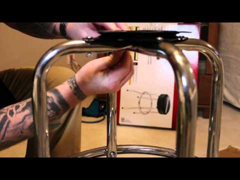 Husky Brand Bar-Shop Swivel Stool Tutorial Video & Review | Motorcycle Biker Podcast