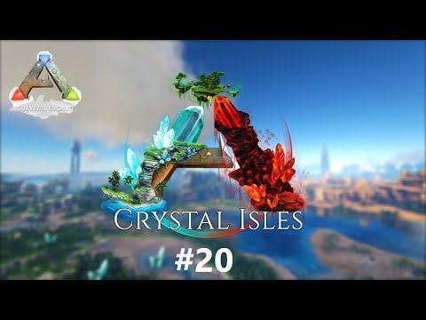 ARK: CRYSTAL ISLES #20 - Auf der Jagd nach dem Grand Embertross & Hesperornis gezähmt Let´s Play UHD