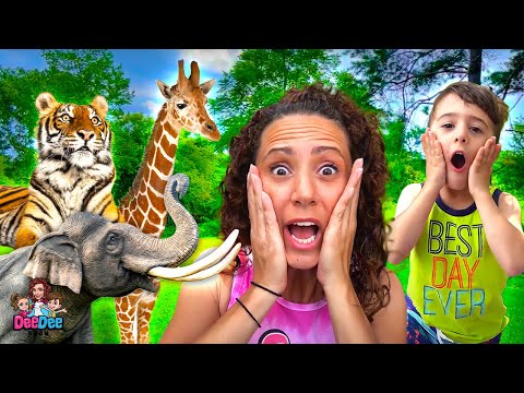 DeeDee and Matteo Compilation of Funny Animal Videos For Kids