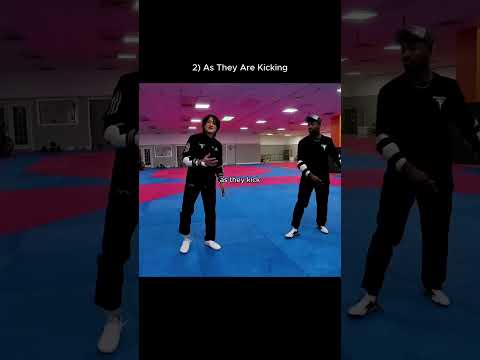 3 ways to counter in 30s 🧠 #taekwondo #tkdfury #tkd #countering
