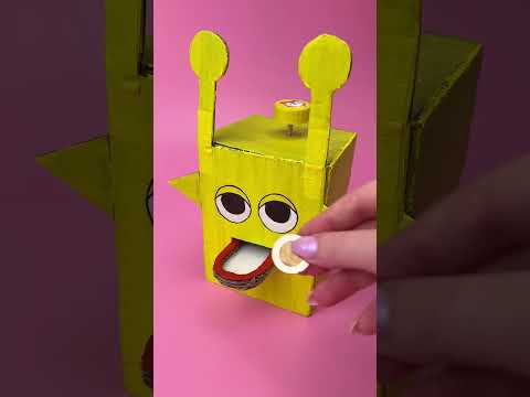 🐷 DIY Sprunki Piggy Bank Fun! 🎨 #diy #craft #kids