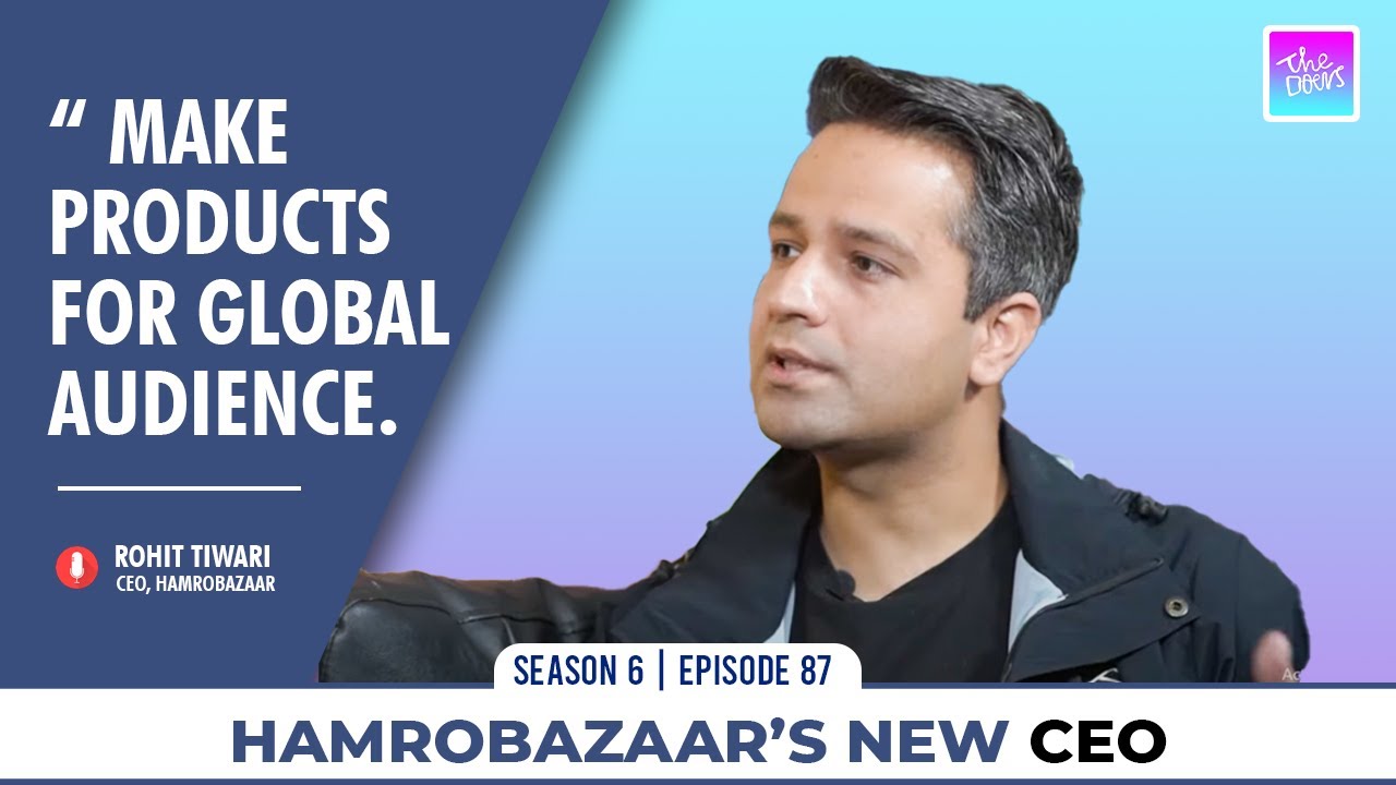 HAMROBAZAR GETS A NEW CEO? || ft. Rohit Tiwari || S6 EP 87 | The Doers Nepal || ANUP GHIMIRE
