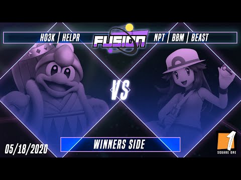 Fusion.EXE #23 - Ho3k | HelpR (King DDD) Vs. NPT | Beast (Pokemon Trainer) - Winners Side - SSBU