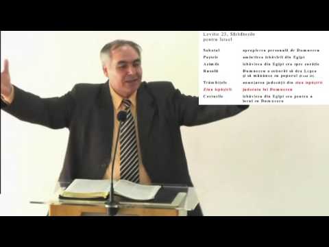 Predica Valentin Ghica: Levitic 23