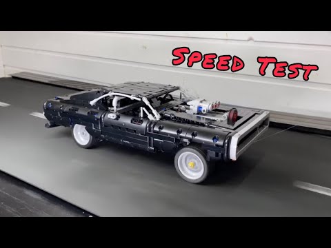 Lego Dodge Drag. Fast And Furious Lego Technic Car Speed Test
