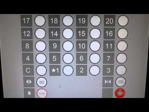 Animated: FAST Kone MRL Traction Elevators at Grand Hyatt in Skyscarpertown