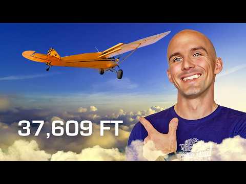 37,609ft - Carbon Cub Altitude Record Full Flight with ATC Audio