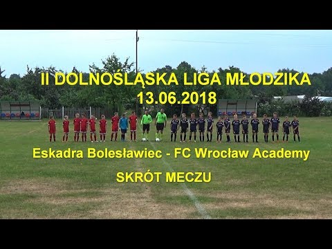 II Dolnośląska Liga Młodzika 2018.06.13: Skrót meczu Eskadra Boleslawiec - FC Wrocław Academy