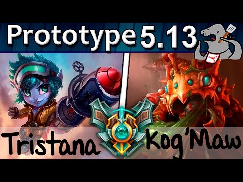 Prototype - Tristana/Lulu vs Kog'Maw/Thresh - ADC - Master S5 | 183