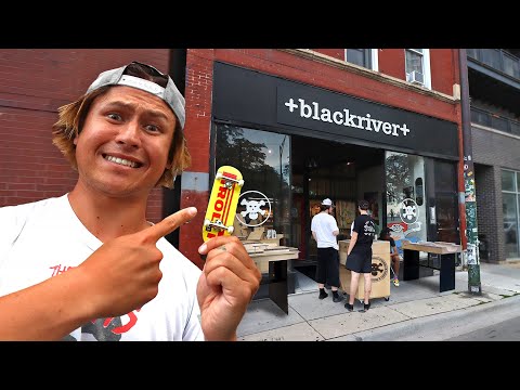 I Went to Blackriver's Fingerboard Store in Chicago