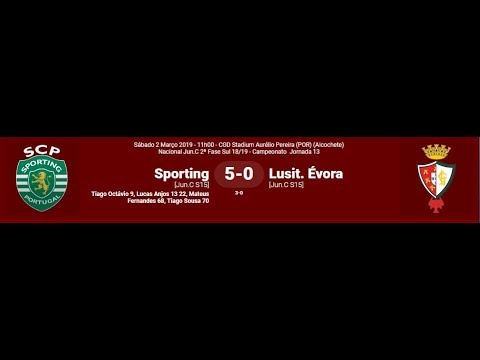 Sporting CP - Lusitano Évora 2018/2019