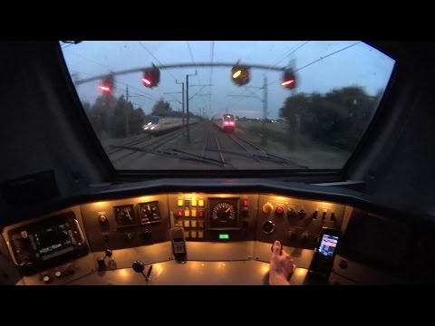 Train Driver's POV virm Utrecht - Woerden - Leiden 2016