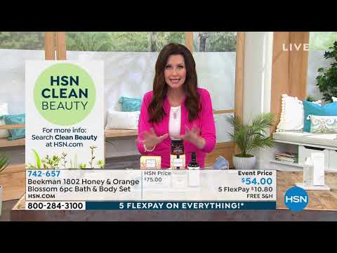 Beekman 1802 Honey   Orange Blossom 6piece Bath   Body S...