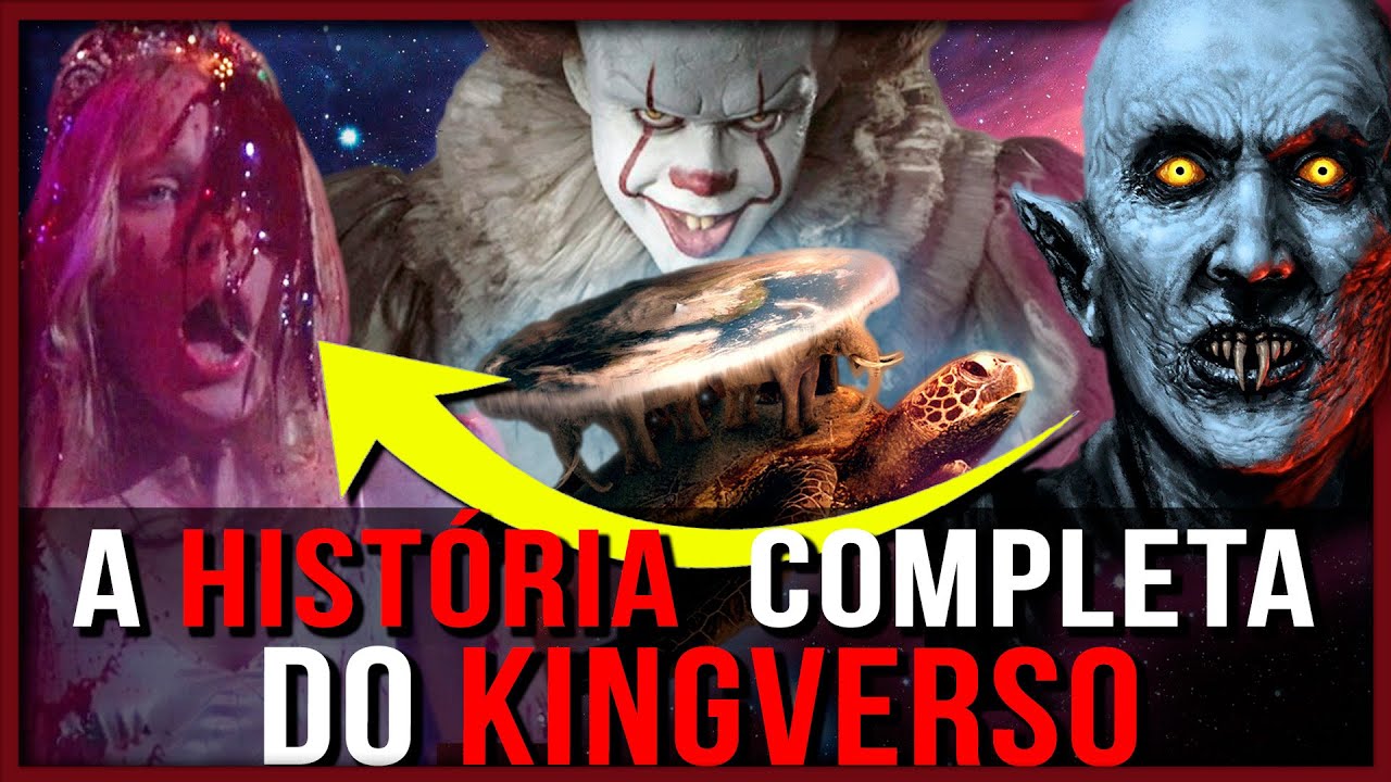 AS 75 CONEXÕES DO MULTIVERSO STEPHEN KING: OS LIVROS QUE LIGAM CARRIE, PENNYWISE, O ILUMINADO E MAIS