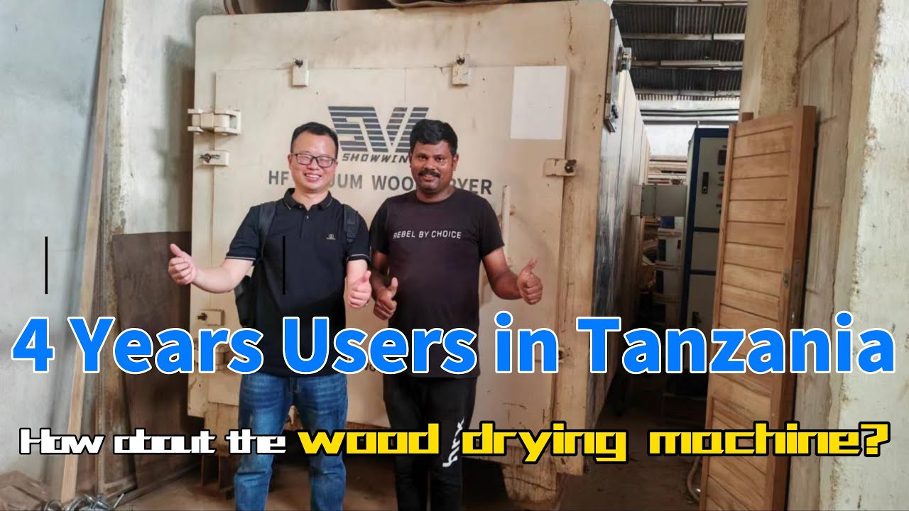 HF Vacuum Wood Drying Kiln Used 4 Years in Tanzania