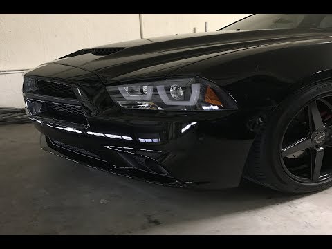 2012 Dodge Charger Spec-D headlights install