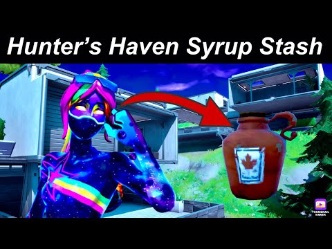 Find a Maple Syrup Stash at Hunter's Haven - Chapter 2 Season 5 XP Challenge