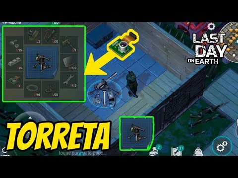 CONSTRUINDO NOSSA PRIMEIRA TORRETA! Last Day On Earth