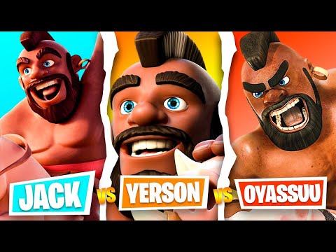 YERSON VS OYASSU VS JACK HOG 2.6 - CLASH ROYALE