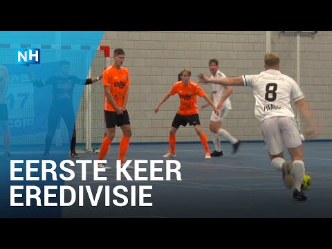 Zaalvoetballers Texel maken eredivisiedebuut