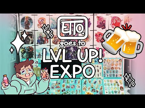 LVL UP! Expo 2024 | Artist Alley POV | What Really Happens in Vegas