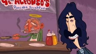 Frank Zappa animated (St Alfonzo&#39;s pancake breakfast)
