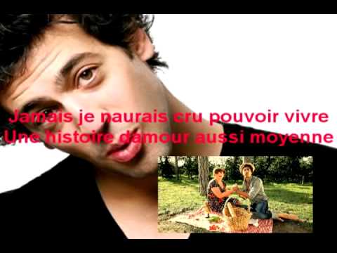 Max Boublil Et Luce-Moyen Moyenne Karaoke Lyrics,Paroles