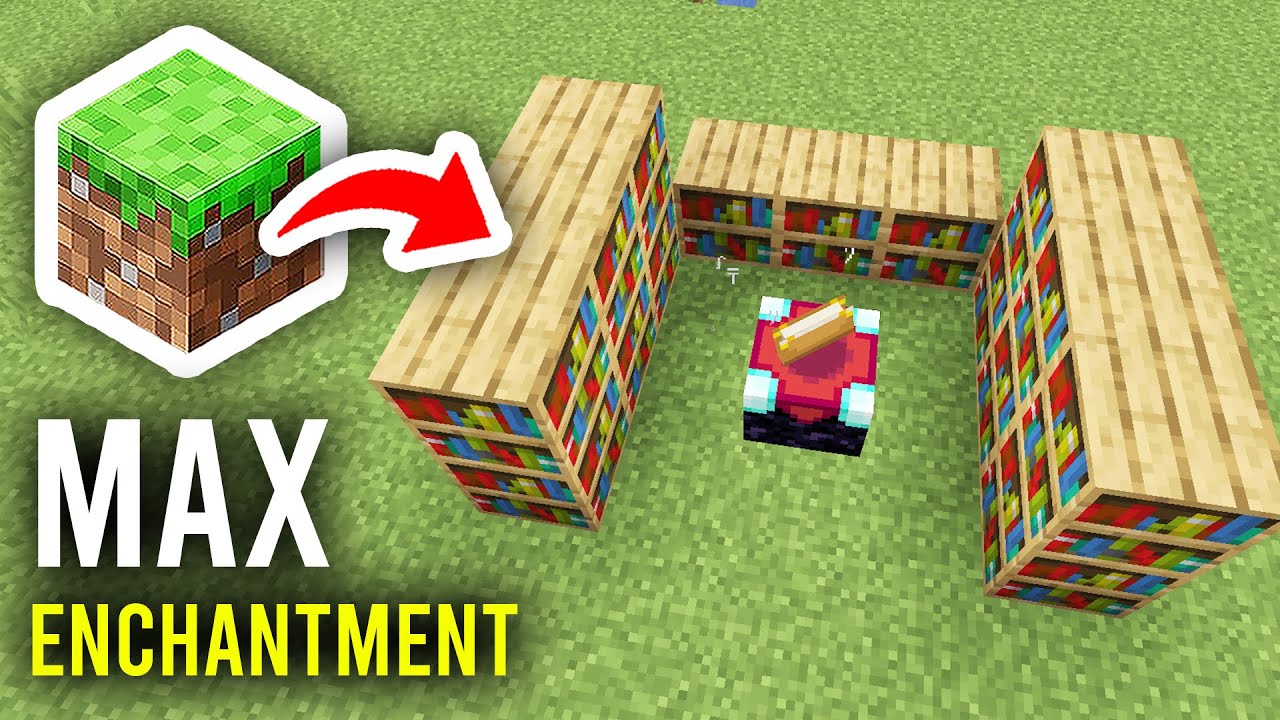 How to Build a Max Level Enchanting Table in Minecraft - Minecraft