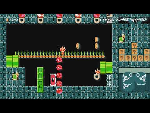 Easy's One Screen Part 1!! by GTRP_Easy - SUPER MARIO MAKER - NO COMMENTARY 1bg