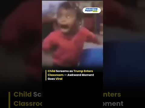 Trump’s Unexpected Classroom Appearance Goes Viral