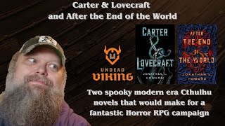 Two Spooky Modern Era Cthulhu novels that could easily become a Horror RPG Campaign.