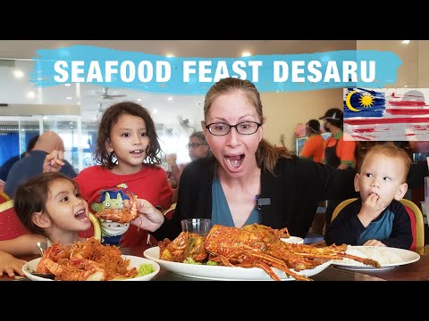 FESTA DE LAGOSTA DE MARISCO no Jade Garden - a refeição mais cara da Malásia!