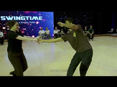 Neil Joshi and Kristen Wallace - 4th place All-Star Strictly Finals - SwingTime Denver 2025