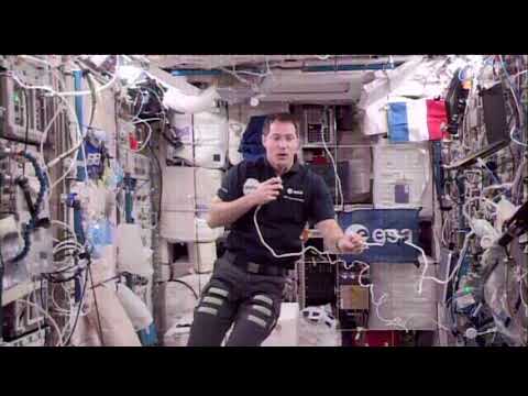 Expedition 65 ESA National Center of Space Studies (CNES) Education Event - October 6, 2021