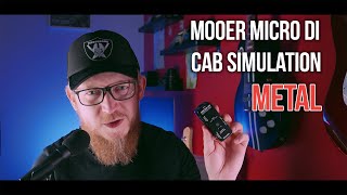 Video thumbnail for Mooer Micro DI - is cab simulation good for metal? by Matt Trojak