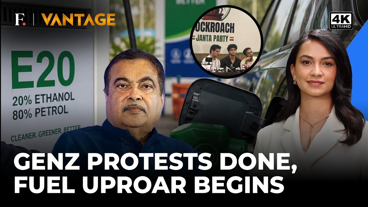 After CJP, E20 Janta Party Sparks India's New Fuel Protest | Vantage on Firstpost | 4K