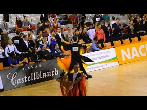 GS Cambrils 2013 Round 1 - Andrejs Rogovenko & Anna Voroncuka - quickstep