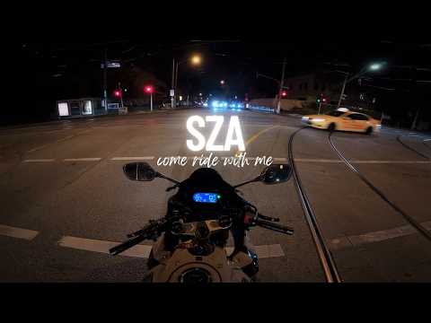 SZA Late Night Playlist Mix - Come Ride With Me