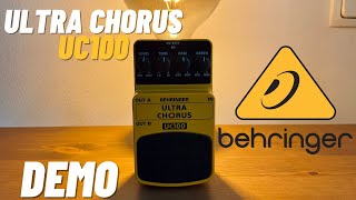 Video thumbnail for Behringer Ultra Chorus UC100 | 15$ Guitar Pedal Demo by mick kraviz