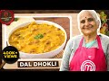 Gujjuben's authentic & traditional, Dal Dhokli recipe. गुजराती दाल ढोकली रेसिप